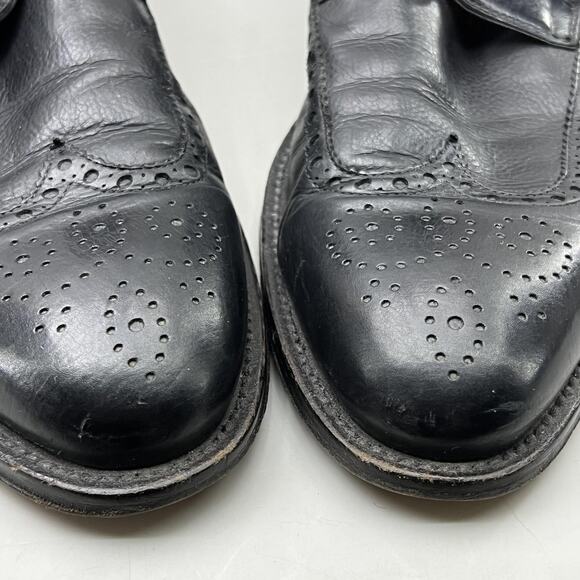 Magnanni Wingtip Oxford Men Size 8 M Black Leather Dress Brogue Formal Shoes main image 6